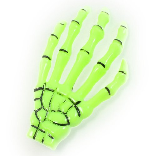 Ruilogod Friseur-Frisur-Frisur-Plastikklaue-Dekor-Haar-Clip-FLsoreszenzgrün für Mädchen von Ruilogod