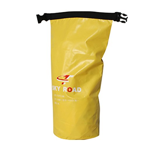 Ruilogod Gelb 7.1 "x 17,7" wasserdichter trockener Taschenhalter 10l von Ruilogod