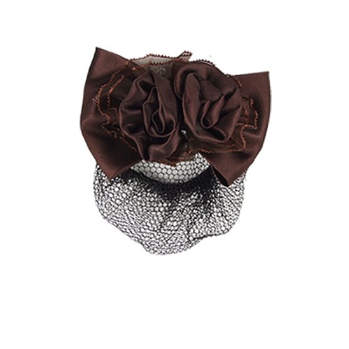 Ruilogod Haarnetzdesign Kaffeefarbe Bowknot Akzent Metall Haar Clip Für Damen Ruilogod Haarnetzdesign Kaffeefarbe Bowknot Akzent Metall Haar Clip Für Damen von Ruilogod