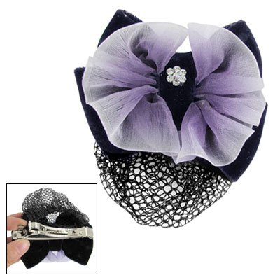 Ruilogod Indigo bowknot Dekor Metall Haarspange Ornament für Frauen von Ruilogod