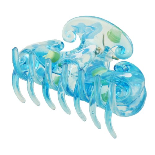 Ruilogod Klare Himmel Blaue Plastikhaarnadelklemme Haarklaue für Damen Ruilogod Klare Himmel Blaue Plastikhaarnadelklemme Haarklaue für Damen von Ruilogod