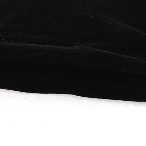 Ruilogod Kordelzug Verschluss Handy Münze Geld Halter Beutel Sleeve Bag Black von Ruilogod