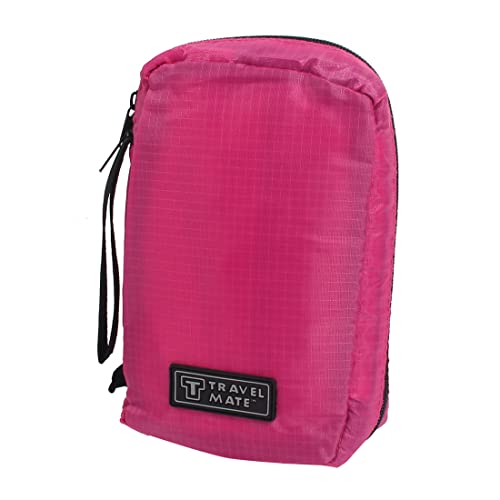Ruilogod Kosmetische Toilettenspeicher-Waschen Tragbare Hängende Organizer-Tasche Fuchsia von Ruilogod