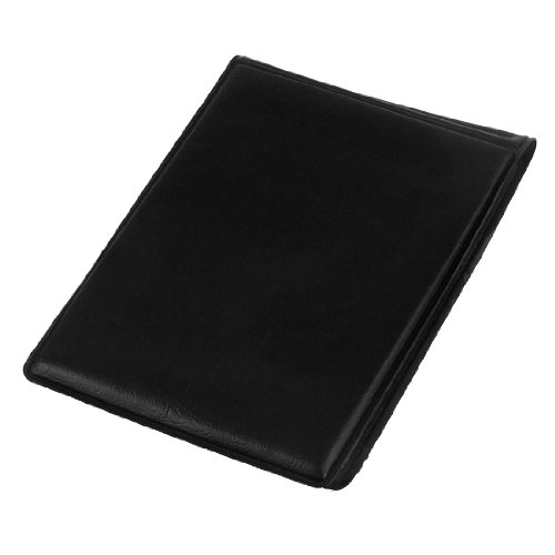 Ruilogod Kunstleder schwarz 20 PVC-Taschen Visitenkarten-Fallhalter von Ruilogod