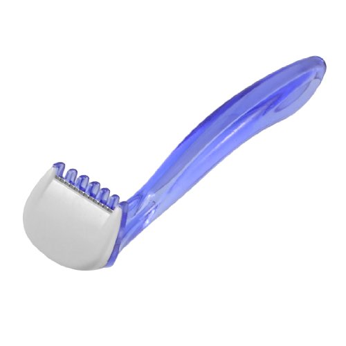 Ruilogod Lila Kunststoff rutschfeste Griff Körperachselhaare Rasierer Remover für Frauen von Ruilogod