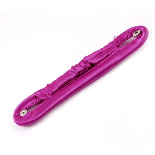 Ruilogod Mädchen Flexible Fuchsia DIY Frisur Haarstyling Pferdeschwanz Bun-Halter von Ruilogod