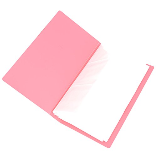 Ruilogod Männer Rosa Kunststoff Rechteckentwurf 240 Blatt Geschäftsname Kartenhalter Ruilogod Männer Rosa Kunststoff Rechteckentwurf 240 Blatt Geschäftsname Kartenhalter von Ruilogod