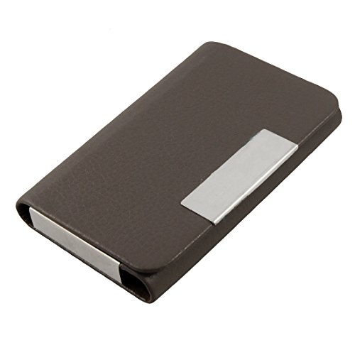 Ruilogod Magnetische Klappe Verschluss Liteller Druck VIP Visitenkarten Fall Halter Kaffee Farbe von Ruilogod