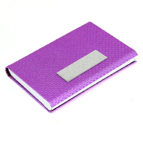 Ruilogod Magnetischer Verschluss Fuchsia Gitter Bedrucktes Metall Bankkartenhalter Box Fall von Ruilogod