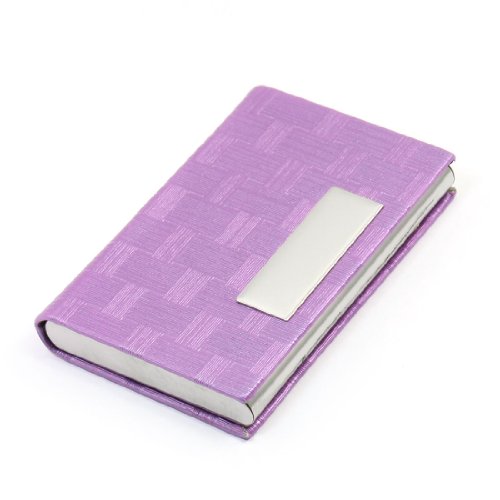 Ruilogod Magnetverschluss Kreditvisitenkartenhalter Lila von Ruilogod