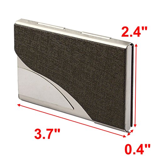 Ruilogod Metall Outdoor Reisende Geschäftsname Credit ID Karten Fallhalter Organizer Bronzeton von Ruilogod