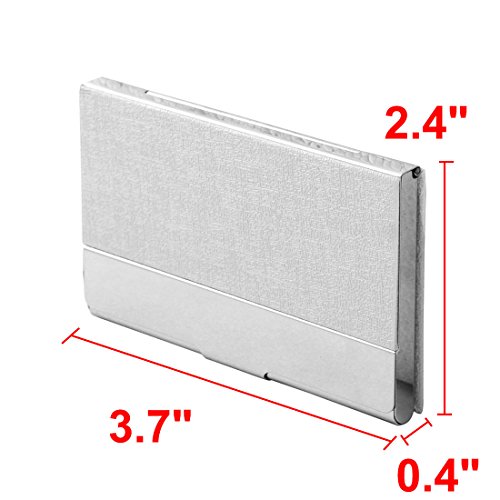 Ruilogod Metall Outdoor arbeitsgeschäftsname Credit id Card case Abdeckung Box Halter Organizer weiß Ruilogod Metall Outdoor arbeitsgeschäftsname Credit id Card case Abdeckung Box Halter Organizer weiß von Ruilogod