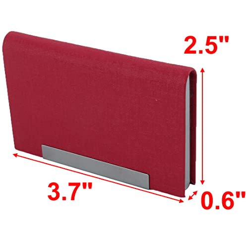 Ruilogod Metall im freien Reisen magnetische schließung Business Name Card case Halter 3 Pack von Ruilogod