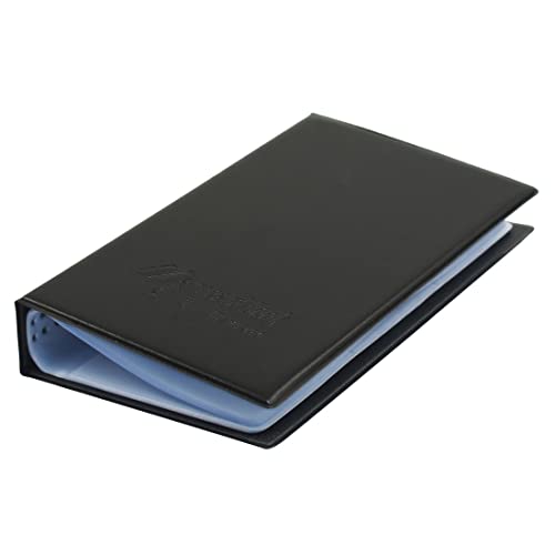 Ruilogod Notebook-Design 60 Seiten 180 Taschen Business ID Card Organizer Fall schwarz von Ruilogod