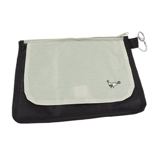 Ruilogod Nylon-Reißverschluss-Name ID-Kartenhalter-Tasche 40 Taschen von Ruilogod