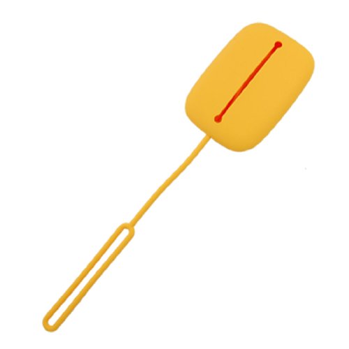 Ruilogod Orange flexibler Silikonzugangskarten-Schlüssel-Fall-Taschenhalter von Ruilogod