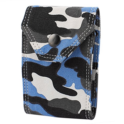 Ruilogod Pressschnalle 10 Slots Camouflage Muster Rechteck Name Karteninhaber von Ruilogod