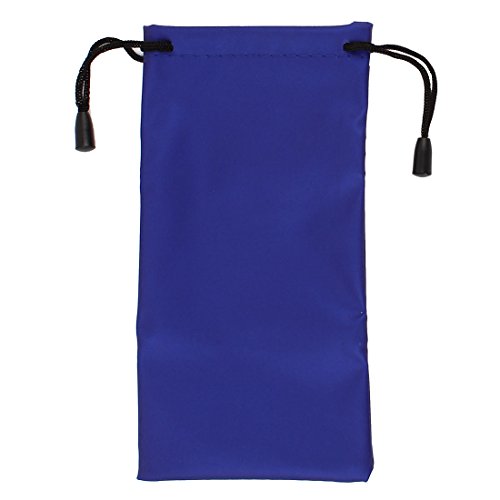 Ruilogod Reisen kosmetischer Lagerung Rechteckige Kordelzug-Taschen blau 17 x 8,5 cm von Ruilogod