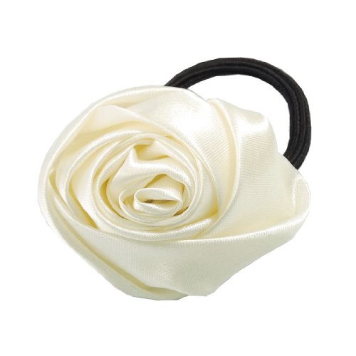 Ruilogod Rose Elastic Band-Haar-Riegel-Pferdeschwanz-Halter-2 Stück für Frauen von Ruilogod