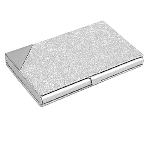 Ruilogod Silvery Aluminium-Visitenkarten-Gehäuse mit Anti-Rutsch-Oberfläche von Ruilogod