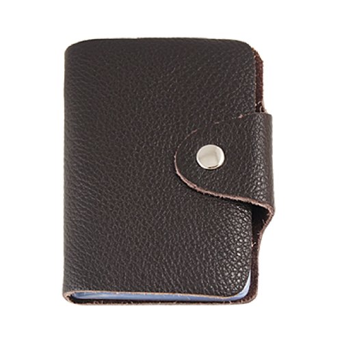 Ruilogod Strukturierter schwarzer Kunst-Leder-Cover-Visitenkarteninhaber von Ruilogod