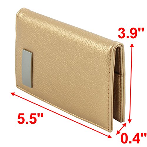 Ruilogod Unisex Outdoor Work Business Certificate Name ID Kreditkartenfall Organizer Goldton von Ruilogod