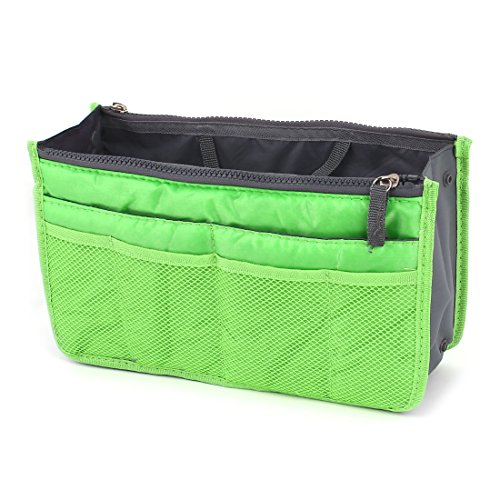 Ruilogod Wandern Make-up Toilette Wallet Schlüssel Multifunktionsaufbewahrung Handtasche Grün von Ruilogod
