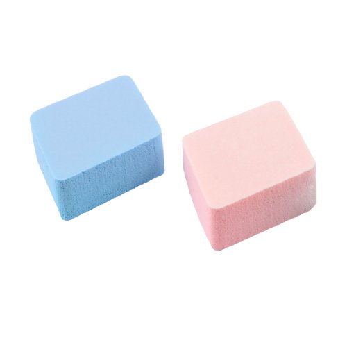 Ruilogod Zwei Ton Damen Rhombus Schwamm Weiche Pulver Puffs Pad Blue Pink 2 PCs Ruilogod Zwei Ton Damen Rhombus Schwamm Weiche Pulver Puffs Pad Blue Pink 2 PCs von Ruilogod