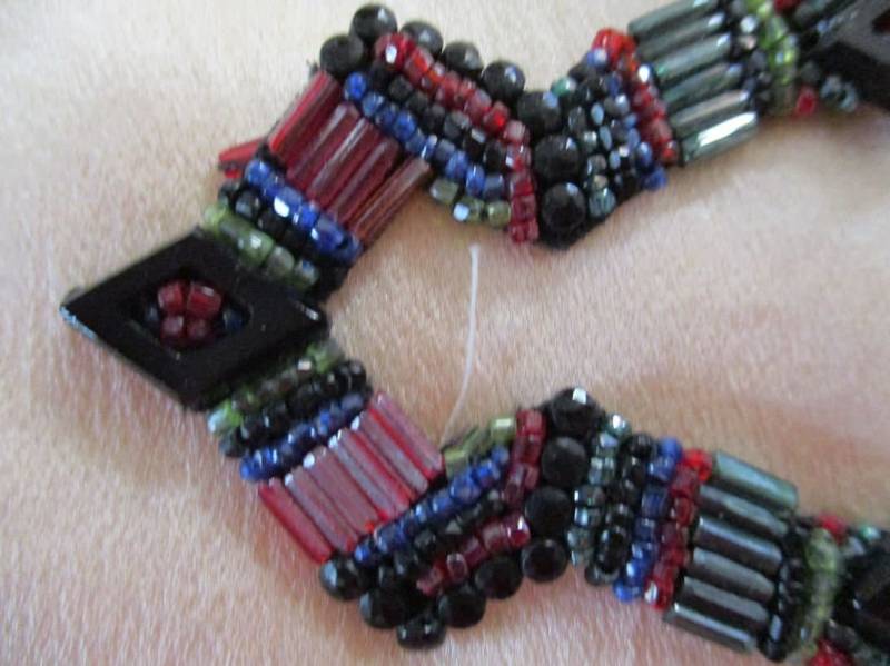 Antike Perlen Applikation Edwardian 1910 von RuinsCa