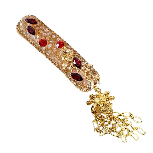 Haarspange im Vintage-Stil mit glitzernden Strasssteinen für modische Frauen und festliche Anlässe von Ruiogoe