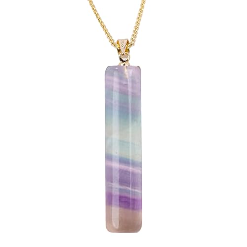 Rukjmqi Kristallkette - Fluorit Schmuck - Stilvoller schmuck für Frauen und Mädchen für Abendveranstaltungen, Hochzeiten, Alltag, Familientreffen, Freizeitaktivitäten, Date Night und Rukjmqi Kristallkette - Fluorit Schmuck - Stilvoller schmuck für Frauen und Mädchen für Abendveranstaltungen, Hochzeiten, Alltag, Familientreffen, Freizeitaktivitäten, Date Night und von Rukjmqi