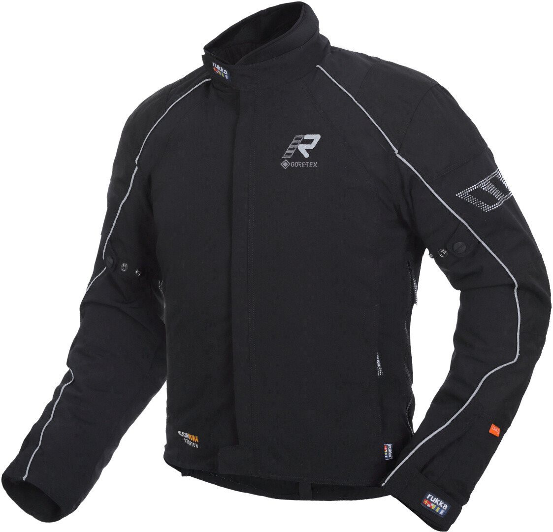 Rukka Motorradjacke Comfo-R GTX Motorrad Textiljacke Rückenprotektor enthalten,herausnehmbares Innenfutter,wasserdicht von Rukka