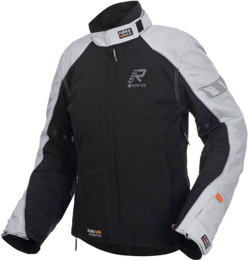 Rukka Motorradjacke Comforina GTX Damen Motorrad Textiljacke Rückenprotektor enthalten,herausnehmbares Innenfutter,wasserdicht von Rukka