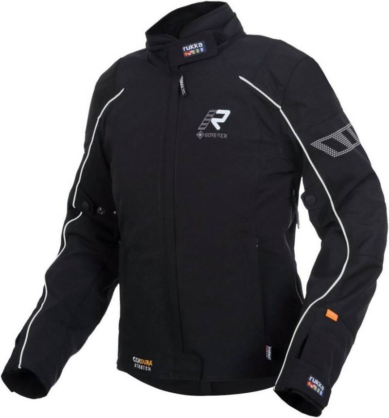 Rukka Motorradjacke Comforina GTX Damen Motorrad Textiljacke Rückenprotektor enthalten,herausnehmbares Innenfutter,wasserdicht von Rukka