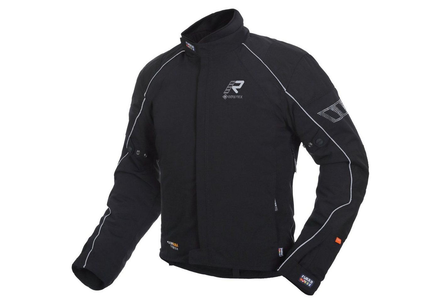 Rukka Motorradjacke Rukka Comfo-R Jacke schwarz / silber Herren von Rukka