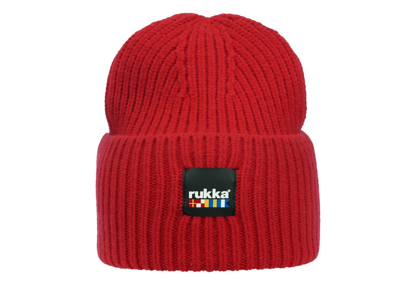 Rukka Strickmütze Uussaari mit breitem Umschlag von Rukka