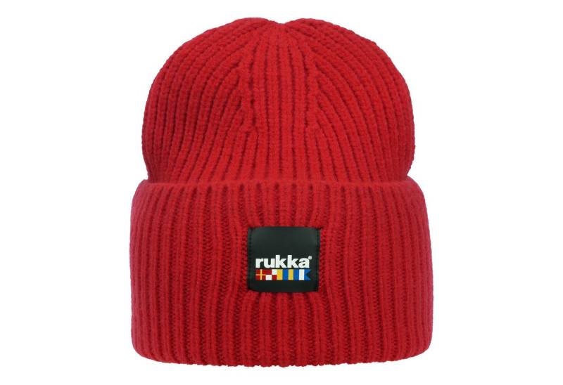 Rukka Strickmütze Uussaari mit breitem Umschlag von Rukka