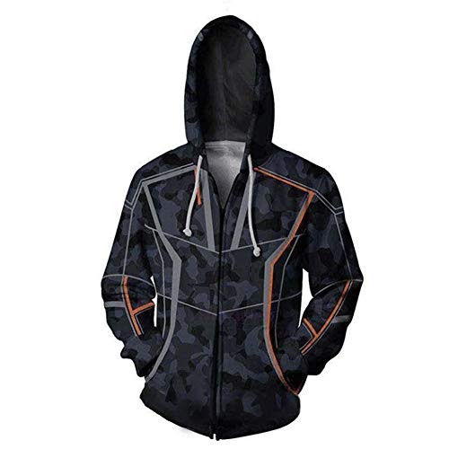 Rulercosplay Fashion Hoodie Avenger Hoodie Tony Sport Jacke Cosplay Kostüm (Stark, L) von Rulercosplay