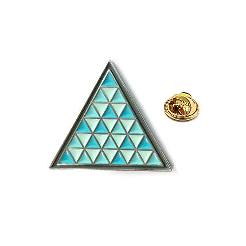 Rulercosplay Spiel Badge von Detroit Be Human Triangle Design Blau von Rulercosplay