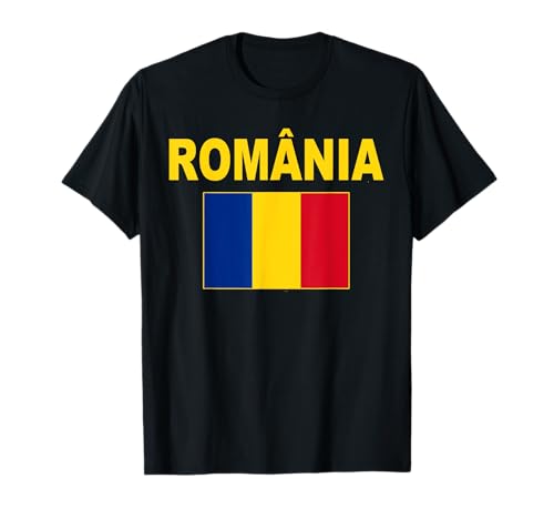 Rumänien Flagge Romania Steagul Romaniei Rumänische Flaggen T-Shirt von Rumänien Flagge Co.