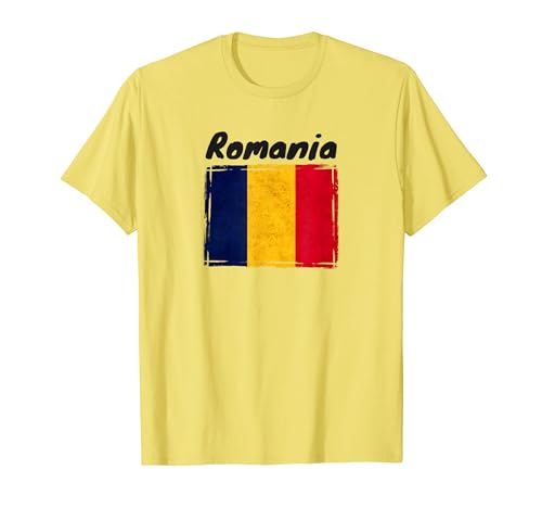 Rumänien Flagge Damen Rumänien Männer Frauen Kinder Romania T-Shirt von Rumänische Flagge Rumänien Kleidung Romania Flag