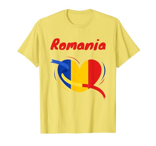 Rumänien Flagge Damen Rumänien Männer Frauen Kinder Romania T-Shirt von Rumänische Flagge Rumänien Kleidung Romania Flag