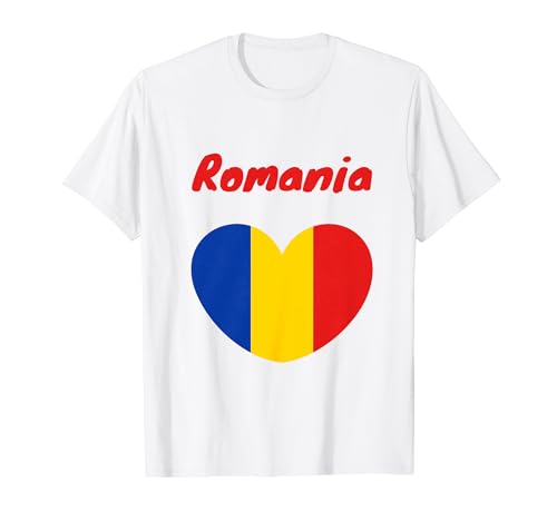 Rumänien Flagge Damen Rumänien Männer Frauen Kinder Romania T-Shirt von Rumänische Flagge Rumänien Kleidung Romania Flag