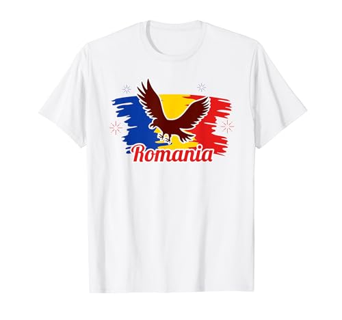 Rumänien Flagge Damen Rumänien Männer Frauen Kinder Romania T-Shirt von Rumänische Flagge Rumänien Kleidung Romania Flag