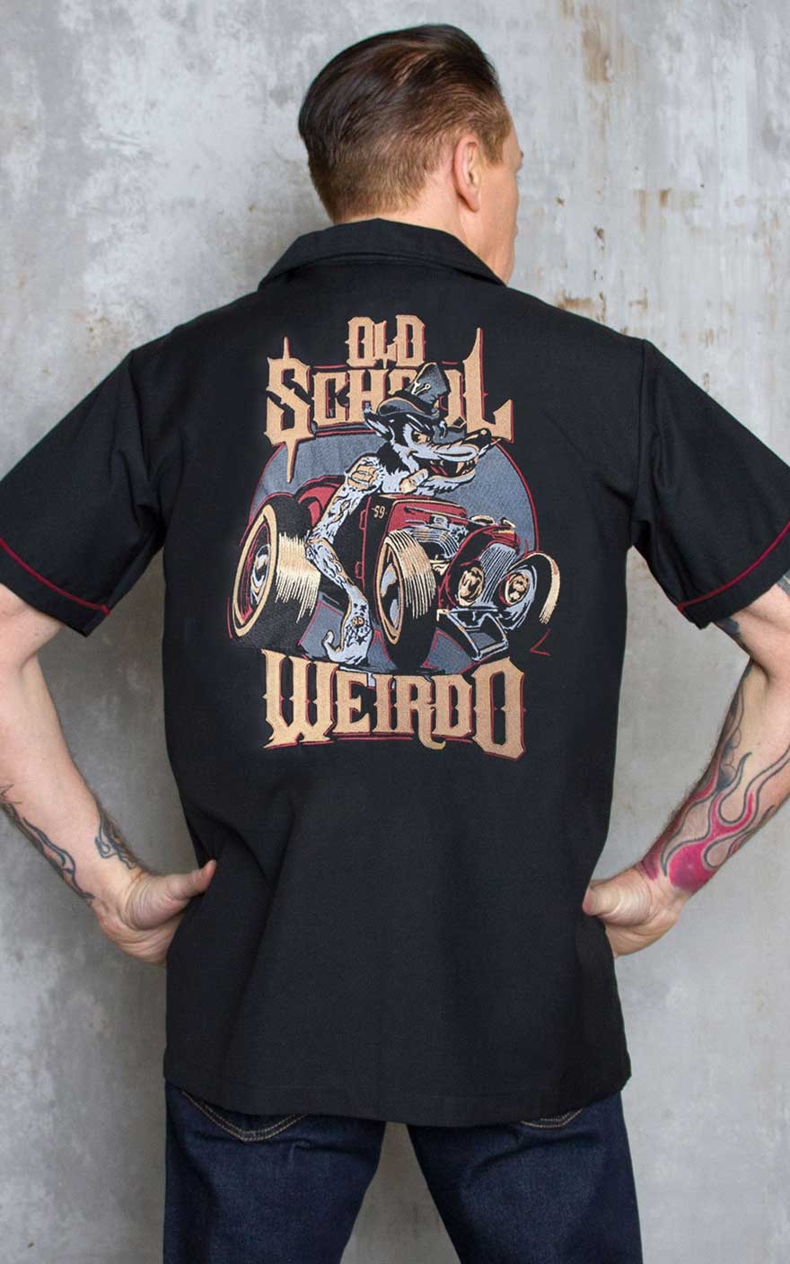 Rumble59 - Lounge Shirt - Oldschool Weirdo #M von Rumble59