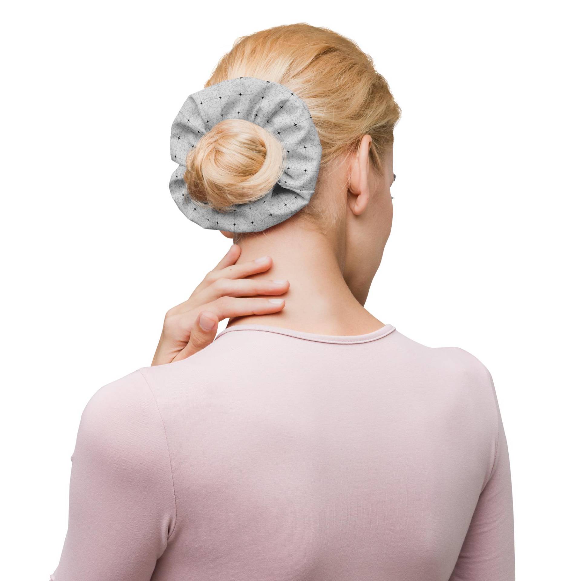 Scrunchie Grau Mit Sterne- Haargummi Aus Recyceltem Material Schleife - Nachhaltiges Damen Haarband Für Alltag & Freizeit Scrunchie Grau Mit Sterne- Haargummi Aus Recyceltem Material Schleife - Nachhaltiges Damen Haarband Für Alltag & Freizeit von Rumet40