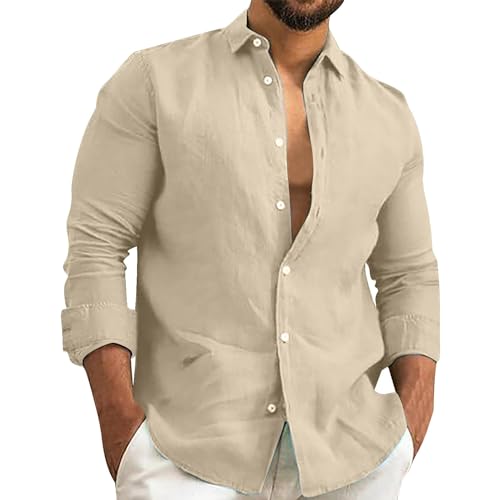 Leinenhemd Herren Regular Fit Button-down Sommerhemd Langarm & Kurzarm Herren Hemd Shirt Freizeithemd Herren Herrenhemden Freizeithemden FüR Herren Sommer üBergrößE Hawaii Hemd Lustig MäNner 5XL Leinenhemd Herren Regular Fit Button-down Sommerhemd Langarm & Kurzarm Herren Hemd Shirt Freizeithemd Herren Herrenhemden Freizeithemden FüR Herren Sommer üBergrößE Hawaii Hemd Lustig MäNner 5XL von Rumity