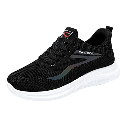 RRGEAR Damen Sneakers Turnschuhe Sportschuhe Freizeitschuhe Atmungsaktiv Laufschuhe Straßenlaufschuhe Sneaker Trainer für Outdoor Fitness Gym Walkingschuhe Schuhe Breite FüßE Schicke Schuhe Damen von Rumity