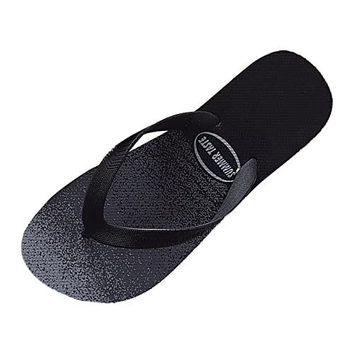 Rumity Damen Herren Zehentrenner Sommer Flip Flops Badelatschen Hausschuhe Herren Flip Flops Rubber Beach Sandal Badeschuhe Flipflopsandalen Herren Flip Flop Herren von Rumity