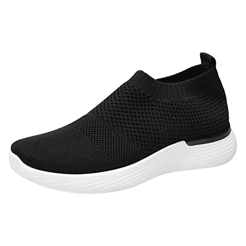 Rumity Damen Turnschuhe Sportschuhe Leichtgewichts Sneaker Schuhe Straßenlaufschuhe Laufschuhe Walkingschuhe Mit Abrollsohle Hohe Schuhe Damen von Rumity